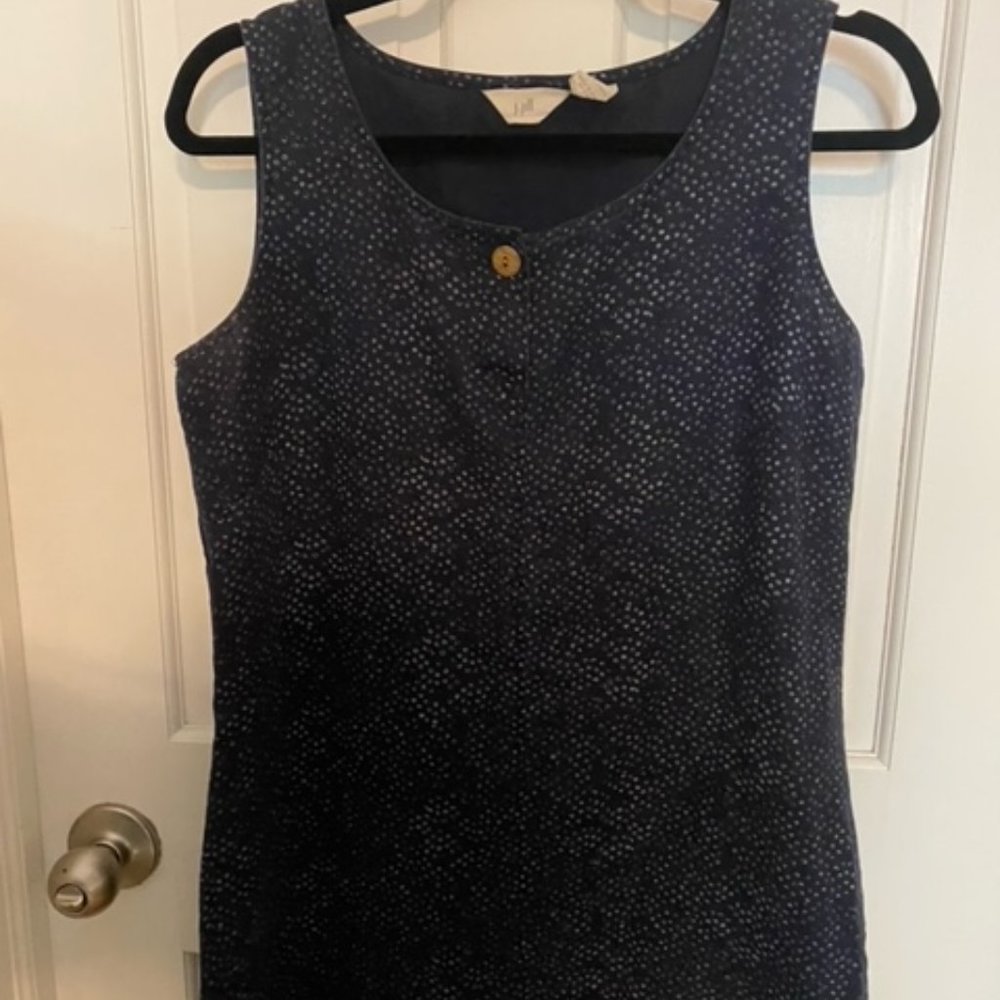 Vintage J. Jill Navy Mini Dress